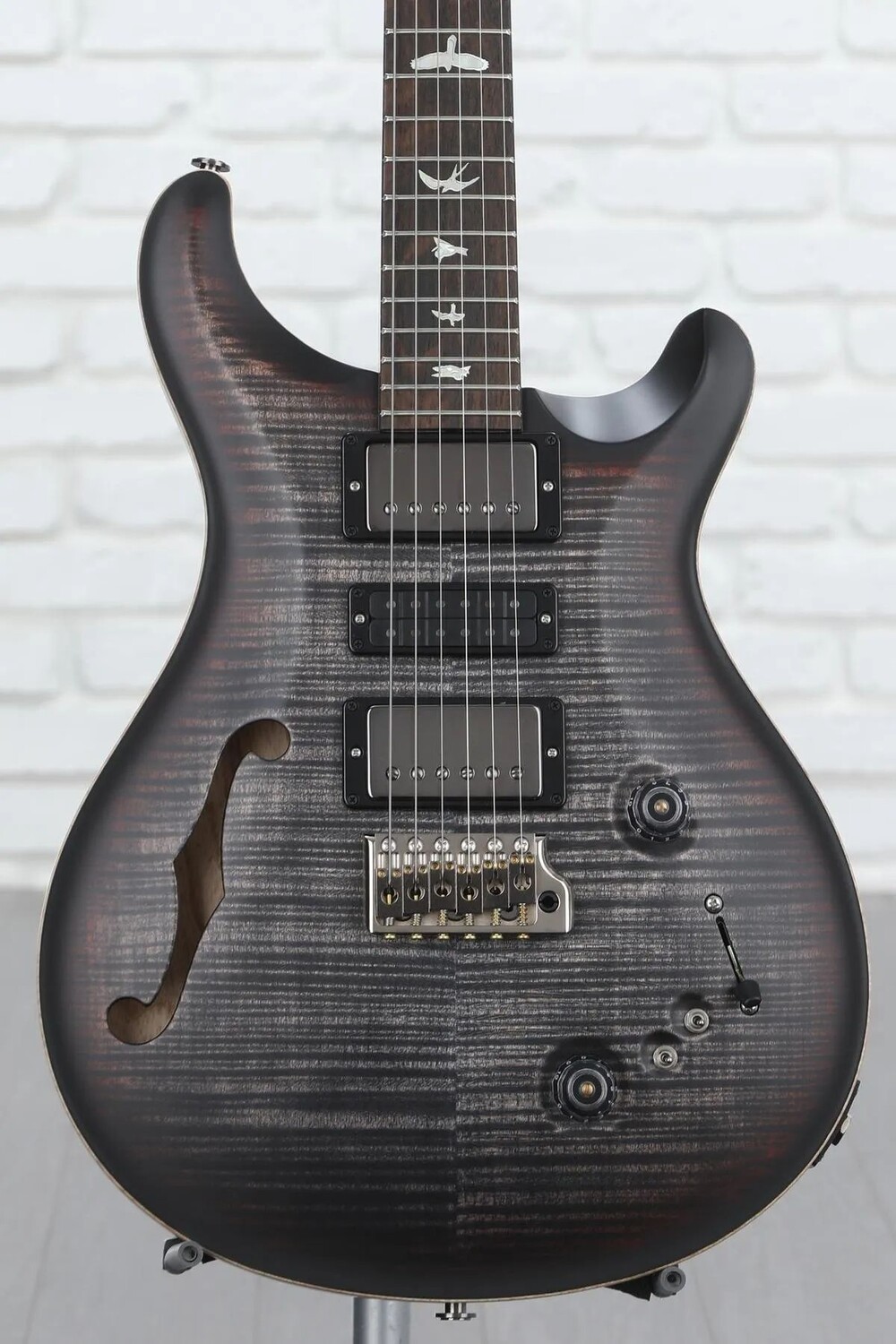 

PRS Wood Library Special Semi-Hollow Электрогитара - Satin Charcoal Tri-Burst