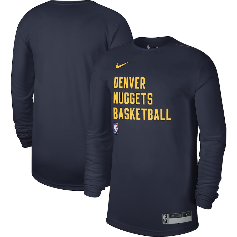 

Футболка с длинным рукавом Nike Denver Nuggets, нави