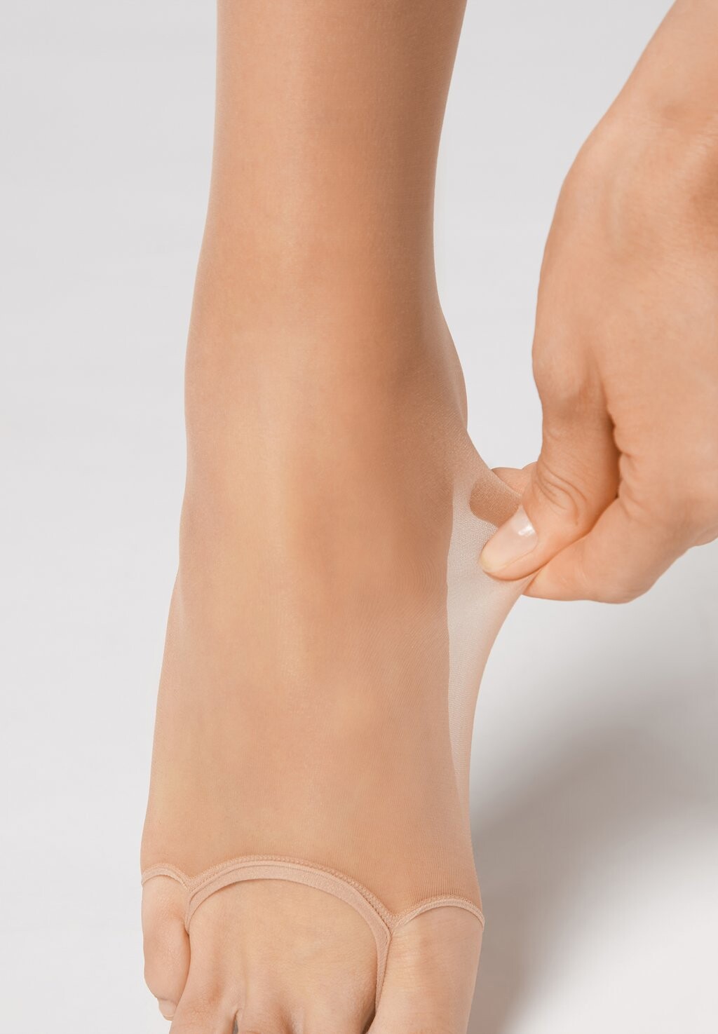 

Колготки SHEER OPEN TOE Calzedonia, бежевый