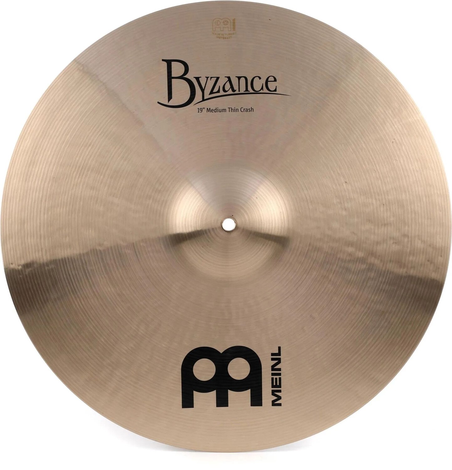 

Тарелки Meinl 19 дюймов Byzance Традиционные средние тонкие тарелки Crash