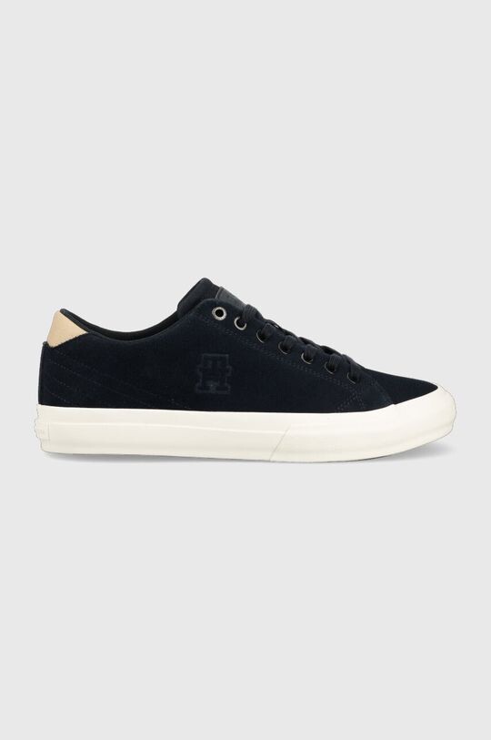

Замшевые кроссовки TH HI VULC STREET LOW Tommy Hilfiger, темно-синий