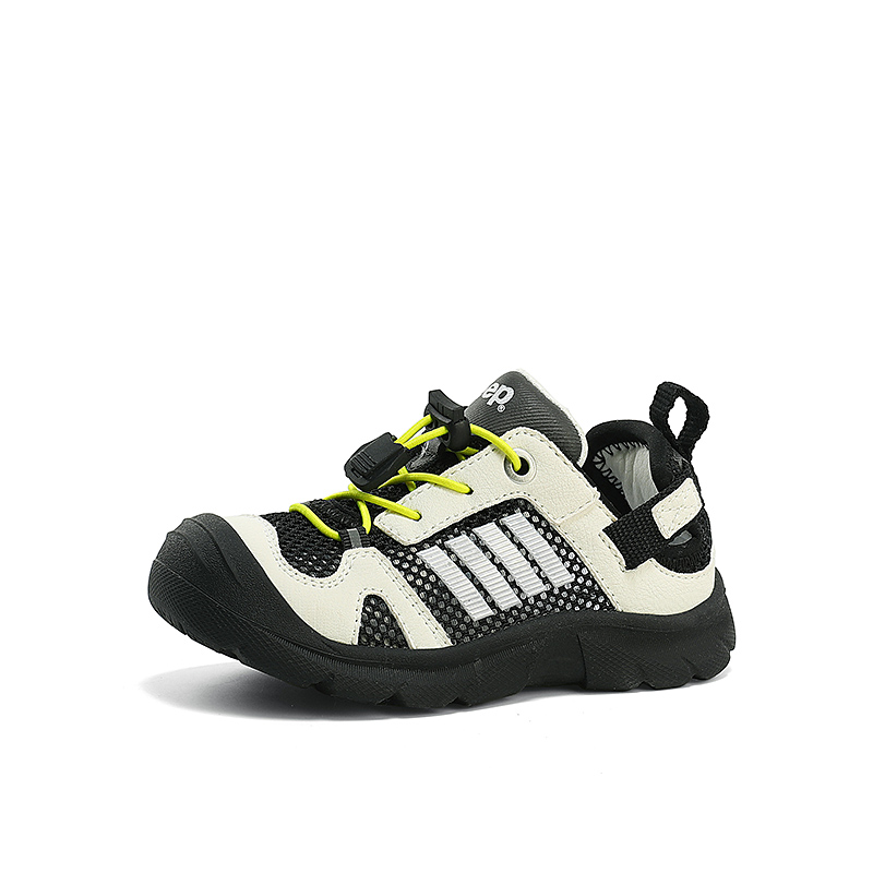 

Кроссовки Jeep Kids Lifestyle Shoes Kids Low-top Black/ White, слоновая кость/черный