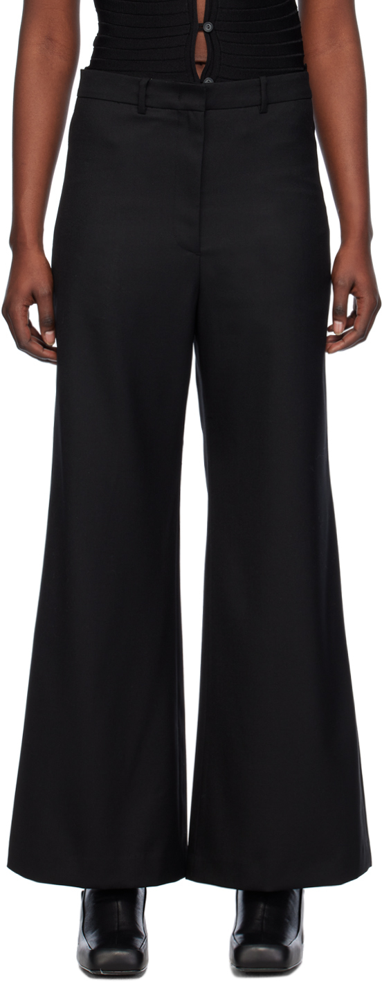 Черные широкие брюки Low Classic, цвет Black