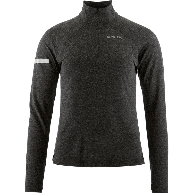 Женская футболка Adv Subz Wool 3 с длинным рукавом Craft, черный