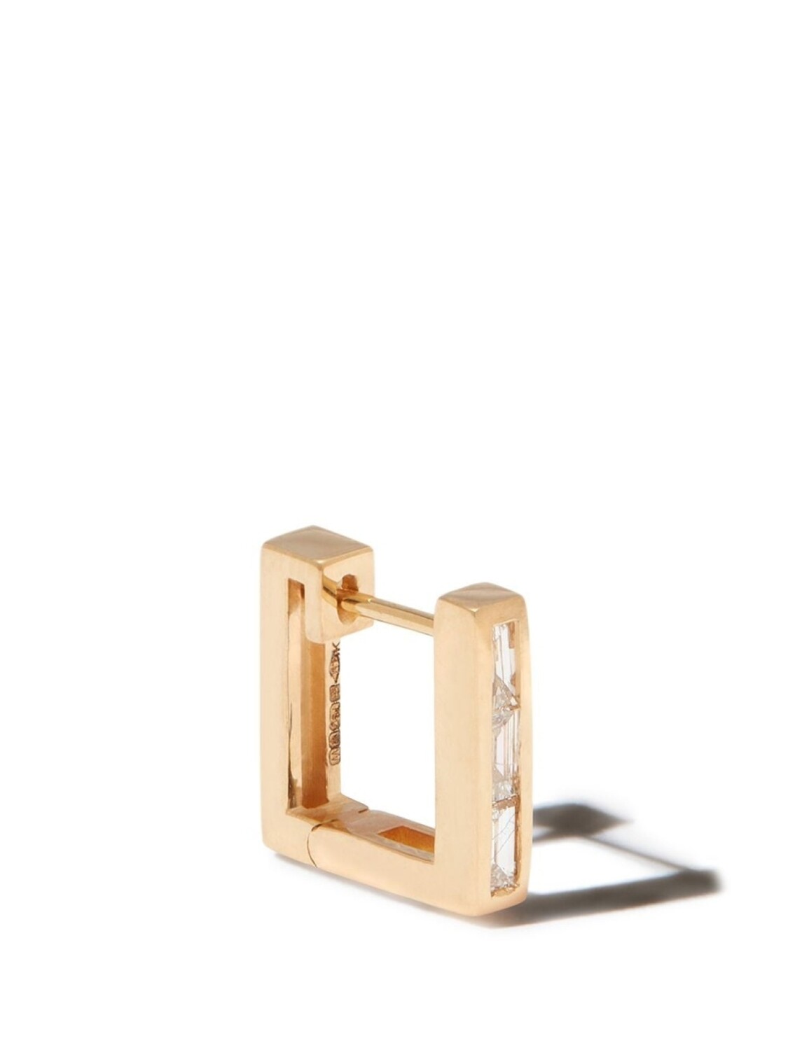 

Серьга из желтого золота с бриллиантами Lizzie Mandler Fine Jewelry, золотой