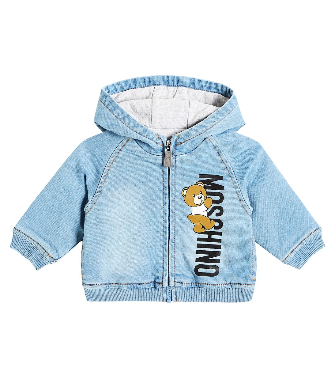 

Джинсовая куртка baby teddy bear Moschino, синий