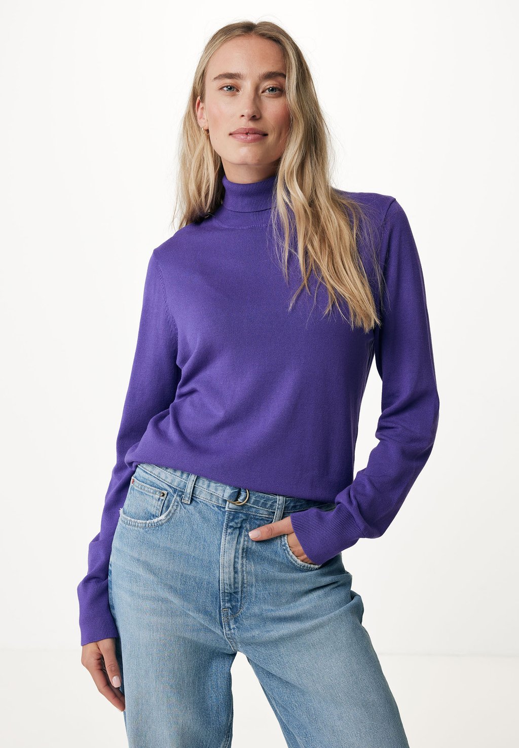 Вязаный свитер Mexx, цвет purple