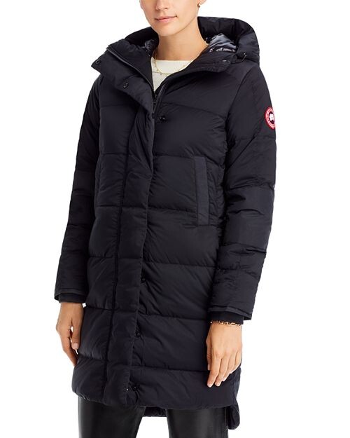 Пуховик Alliston Canada Goose, цвет Black пуховик alliston packable средней длины canada goose