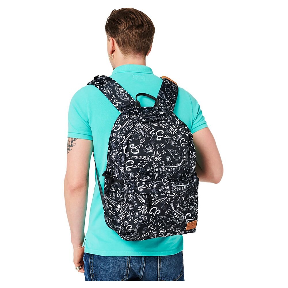 

Рюкзак Superdry Vintage Printed Montana, синий