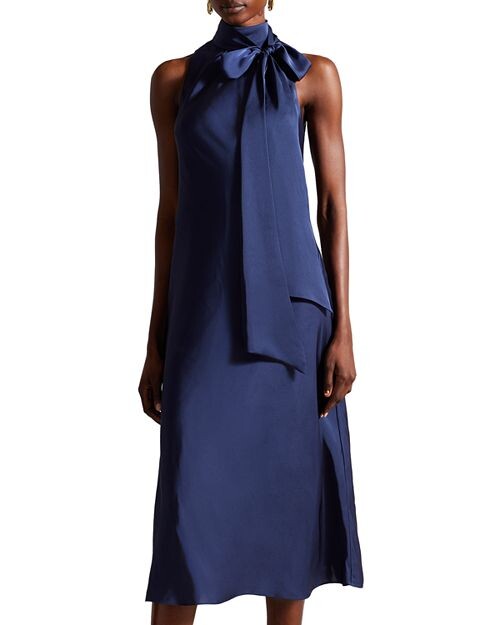 

Платье миди без рукавов Llauraa Ted Baker, цвет Blue