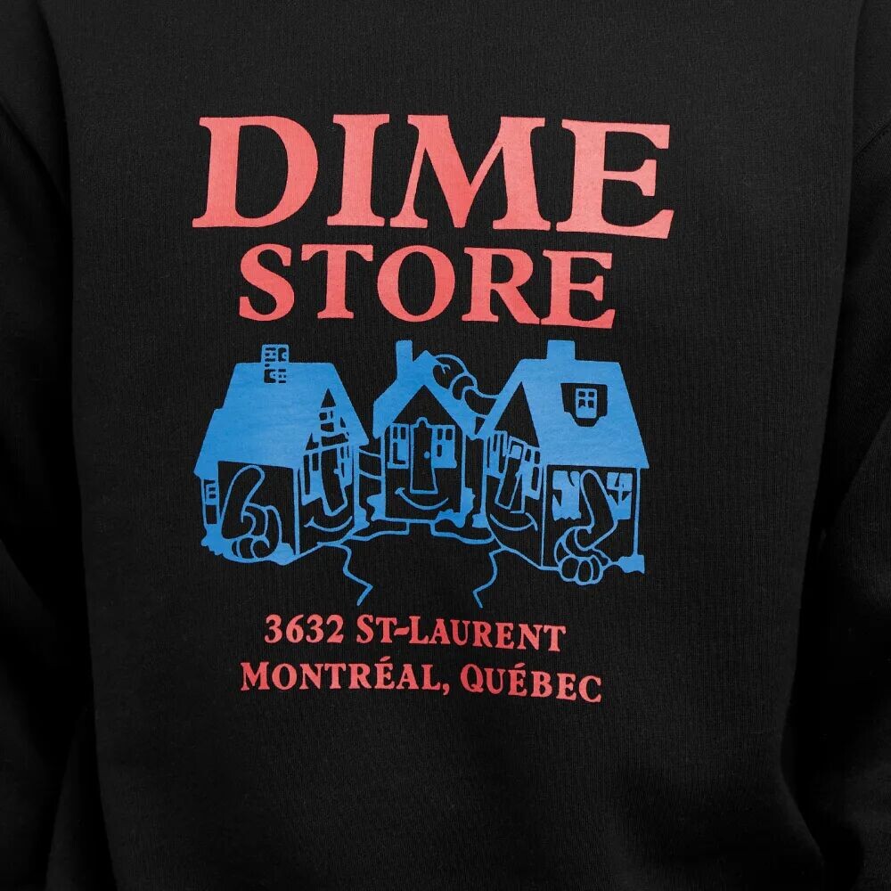 Dime Толстовка Skateshop, черный толстовка dime swiss черный