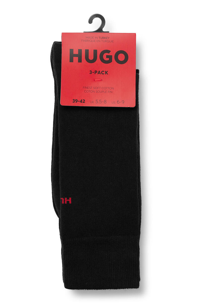 

Упаковка из 3 носков. HUGO, черный