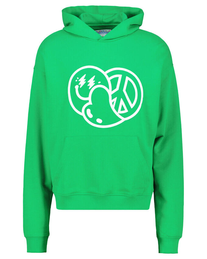 

Толстовка go j balvin paz Guess Originals, зеленый