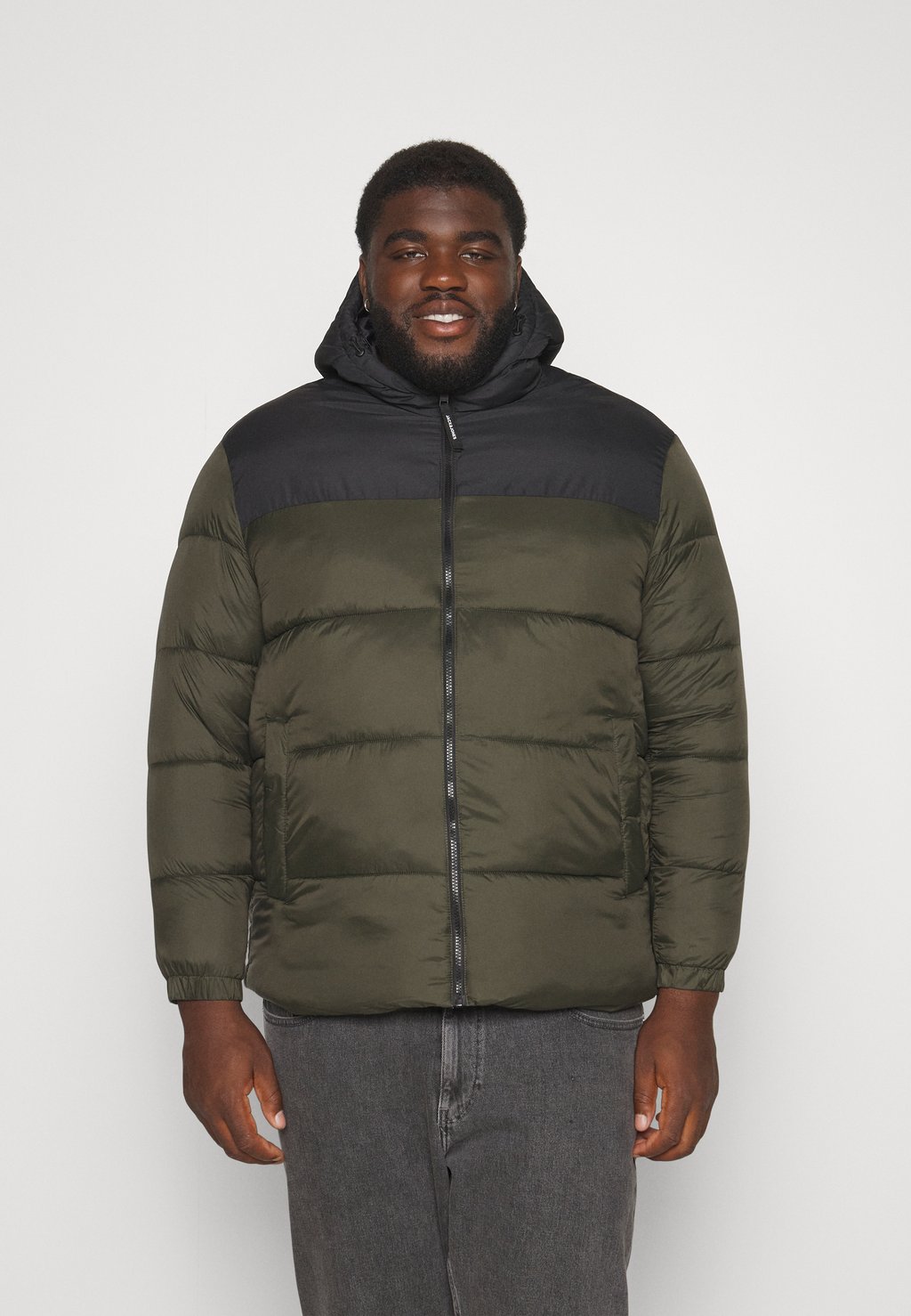 

Куртка Jack & Jones JJETOBY PUFFER HOOD, цвет rosin