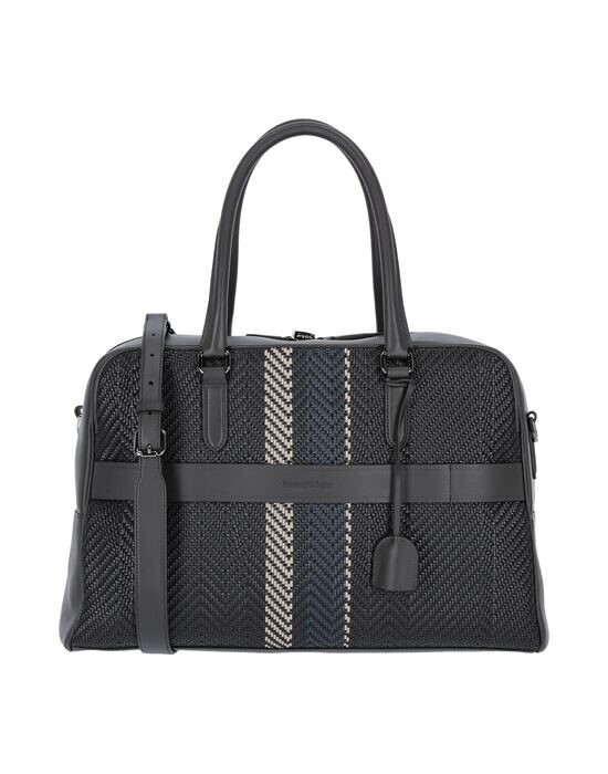 

Спортивная сумка ZEGNA, темно-коричневый