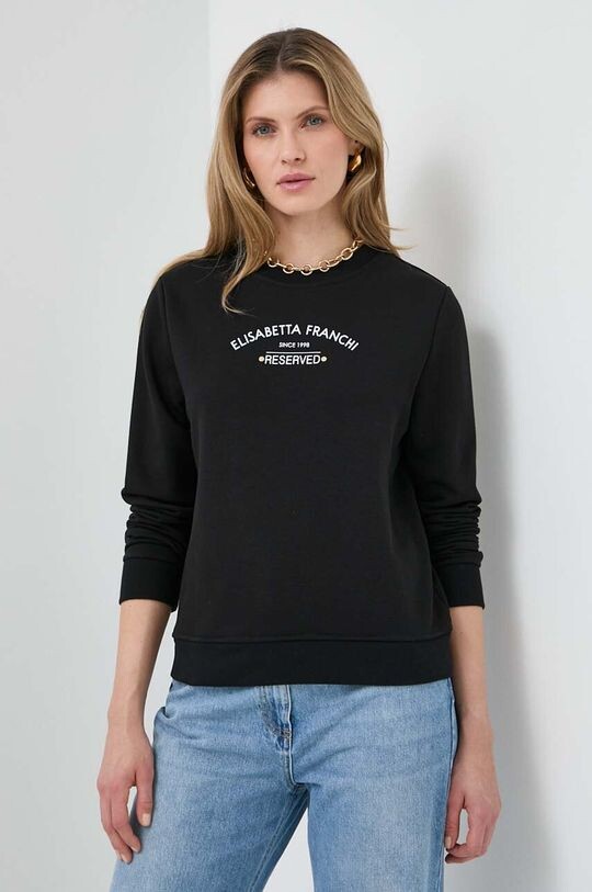 

Фуфайка Elisabetta Franchi, черный