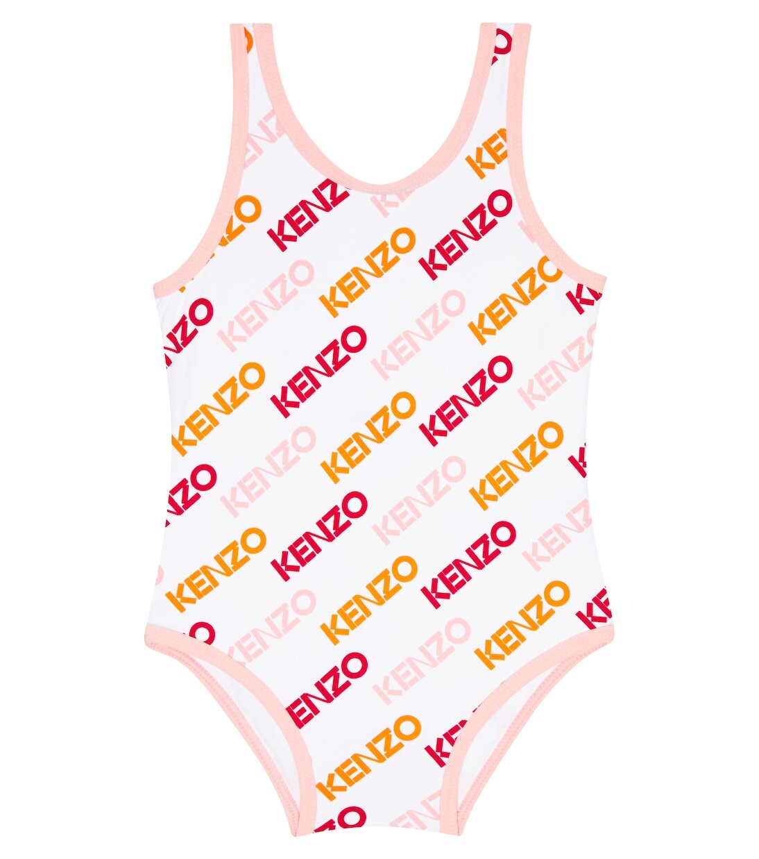 

Детский купальник с логотипом Kenzo Kids, мультиколор