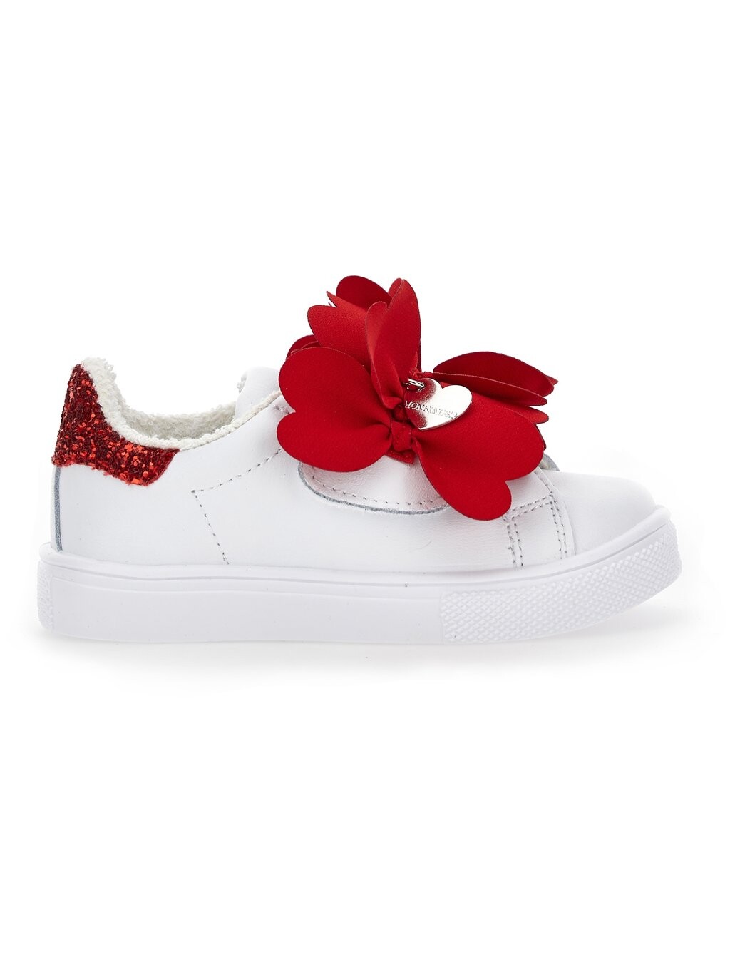 

Кроссовки низкие PETALI CUORE Monnalisa, белый