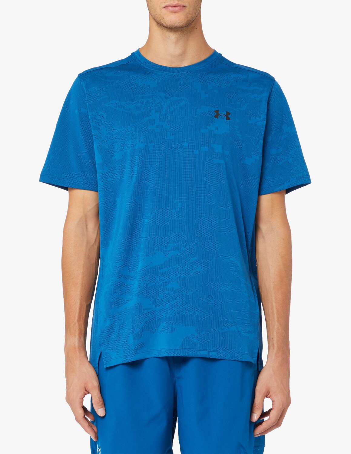 

Футболка Vent Jacq с камуфляжным принтом Under Armour, синий