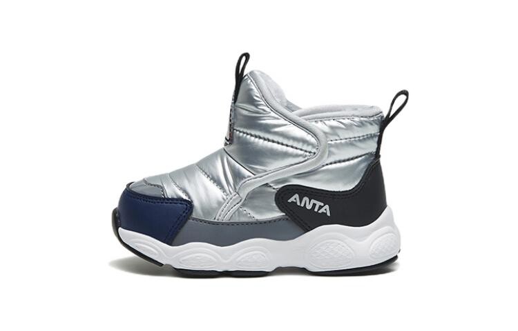 

Кроссовки Anta kids Toddler Shoes TD High-top White/Bicoastal/Photon Dust/Black