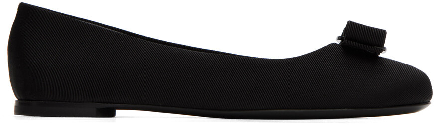 

Черные балетки Varina Ferragamo, цвет Nero