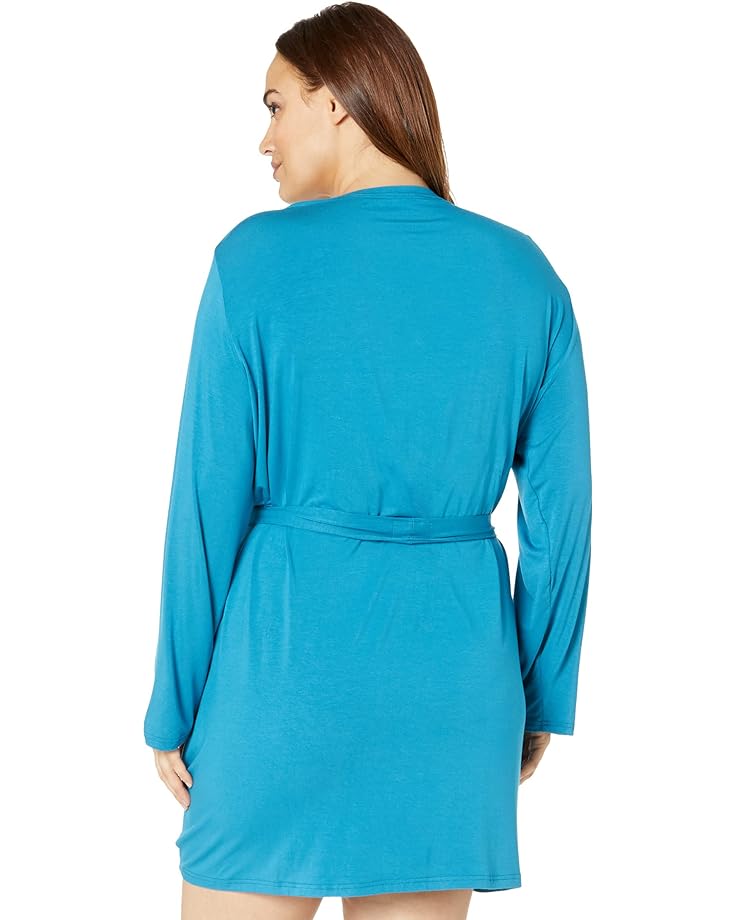 Пижамный комплект Kickee Pants Plus Size Maternity Nursing Robe & Matching Layette Gown/Hat Set, цвет Blueberry Pie