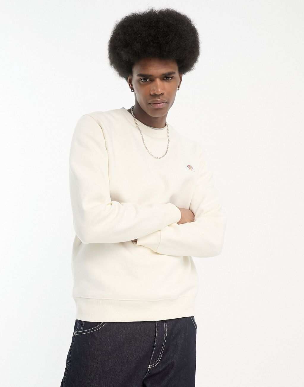 

Белоснежная толстовка с небольшим логотипом Dickies Oakport