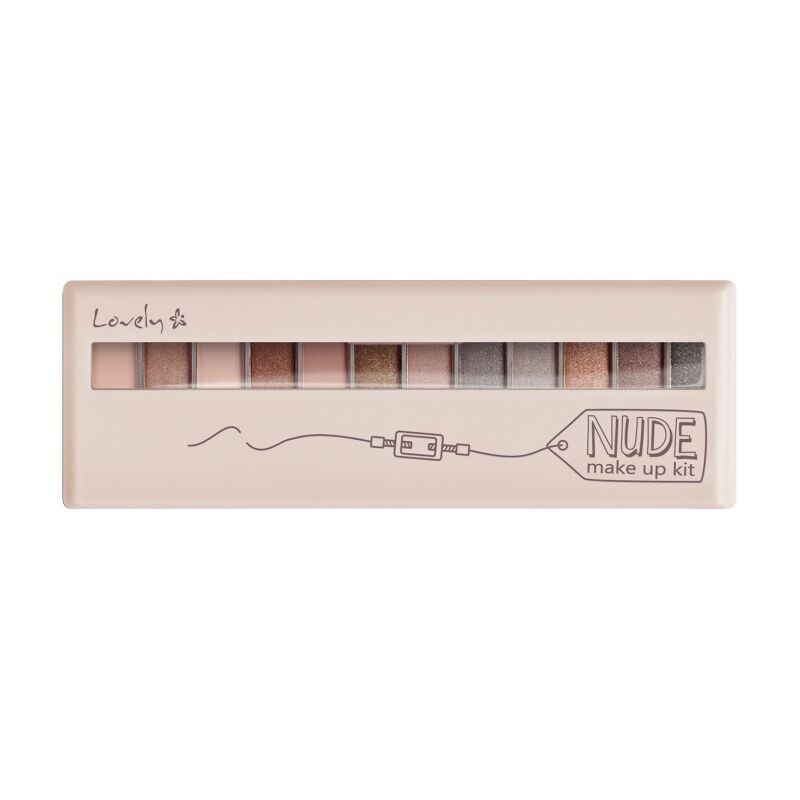

Палитра теней для век Lovely Nude Make Up Kit, 13 гр