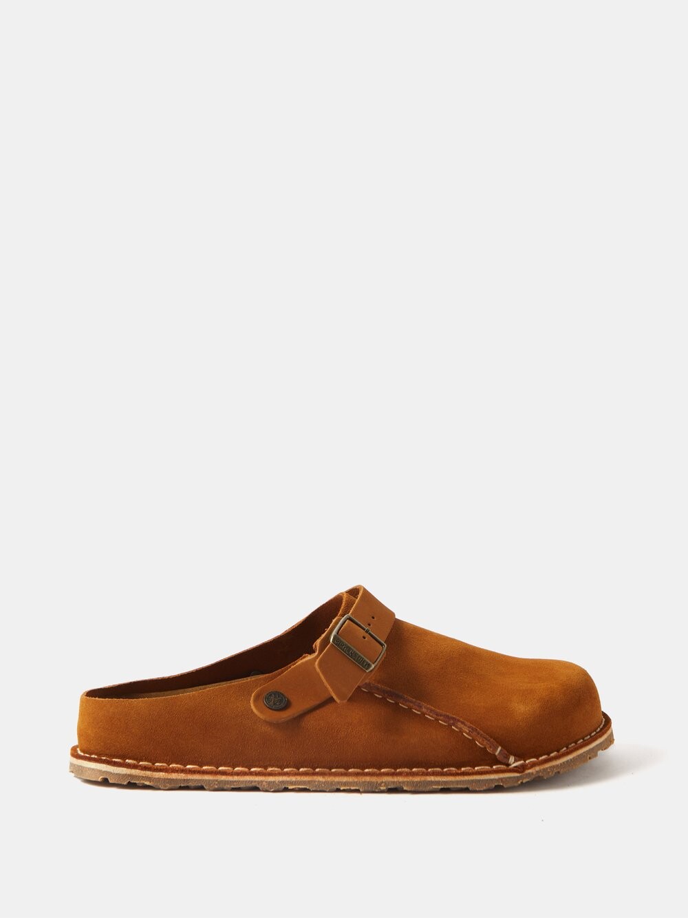 

Замшевые сабо lutry Birkenstock, коричневый