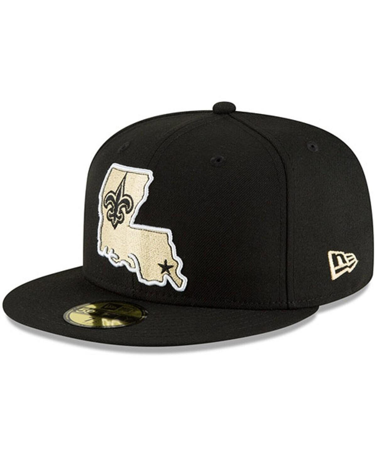 

Мужская черная кепка New Orleans Saints Omaha 59FIFTY New Era