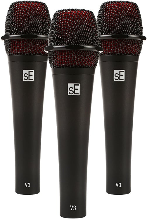 цена Кардиоидный динамический вокальный микрофон sE Electronics V3 Handheld Cardioid Dynamic Microphone