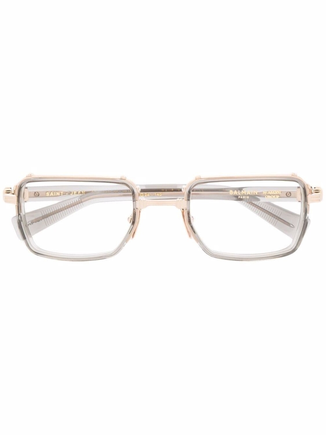 

Balmain Eyewear очки в квадратной оправе, серый