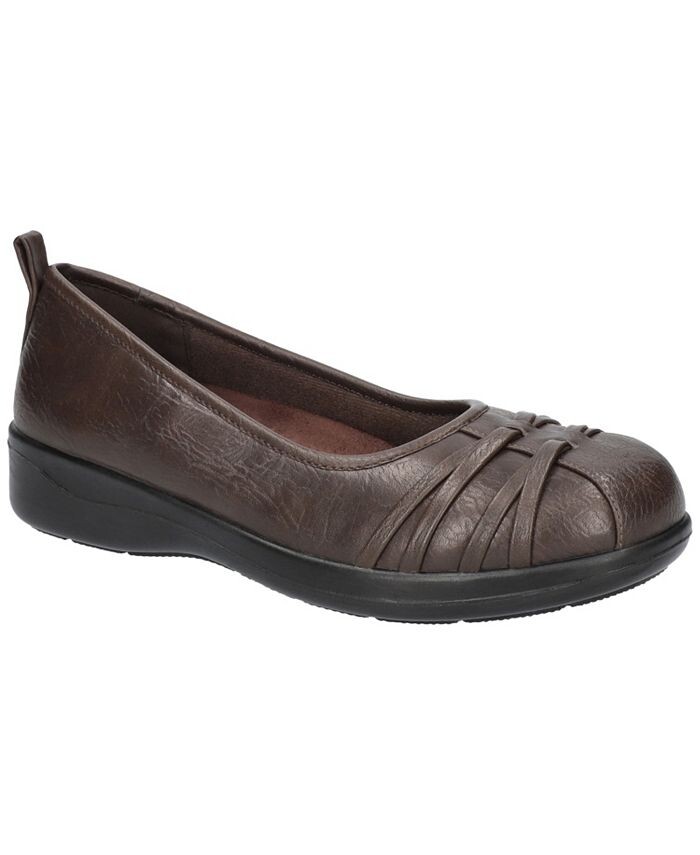 

Женские туфли Haley Comfort на плоской подошве Easy Street, цвет Brown