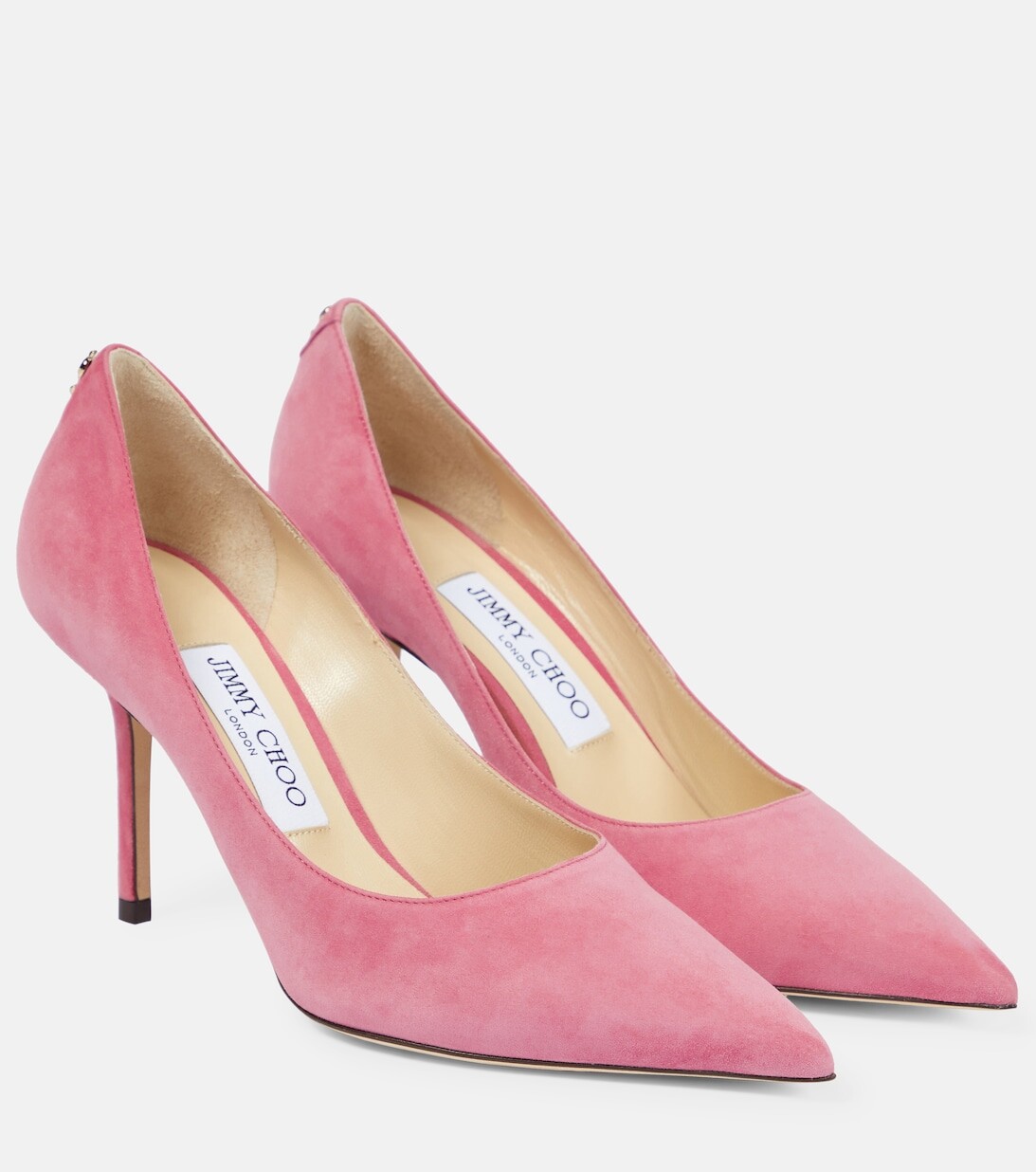 

Замшевые туфли Love 85 Jimmy Choo, розовый