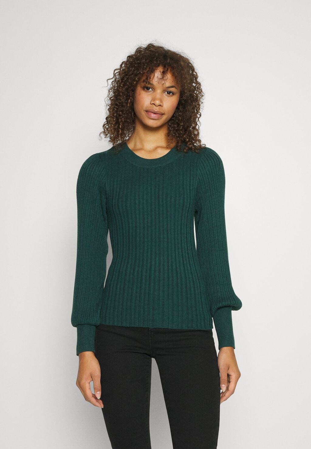 Свитшот Vero Moda VMJOCELYN O NECK, цвет ponderosa pine