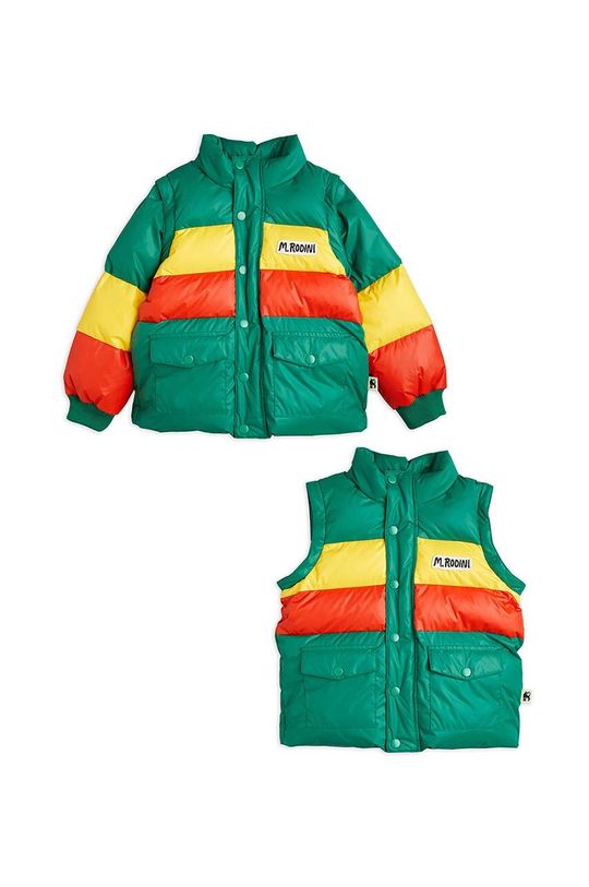 Куртка для мальчика Mini Rodini, зеленый цена и фото