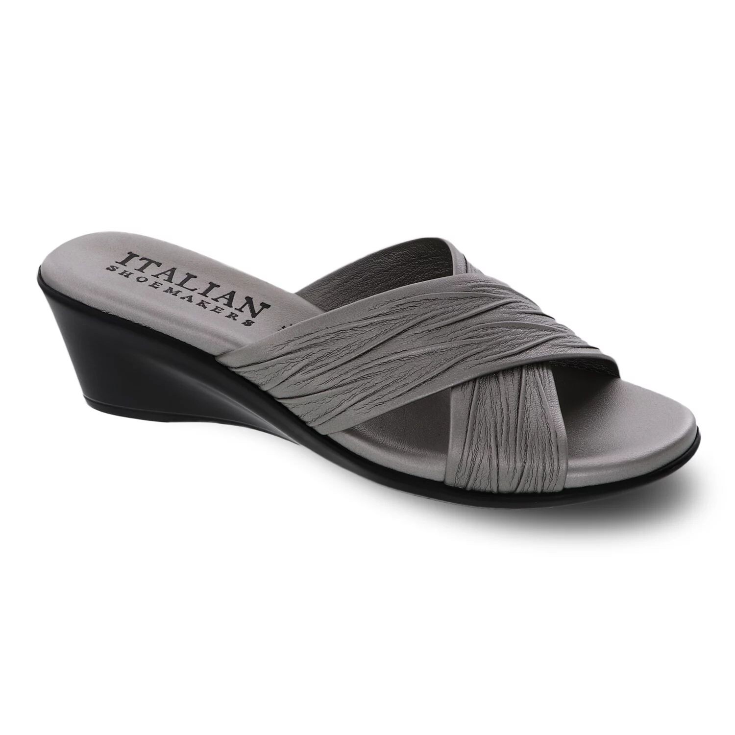 

Женские босоножки на танкетке от итальянских сапожников Kenny Italian Shoemakers