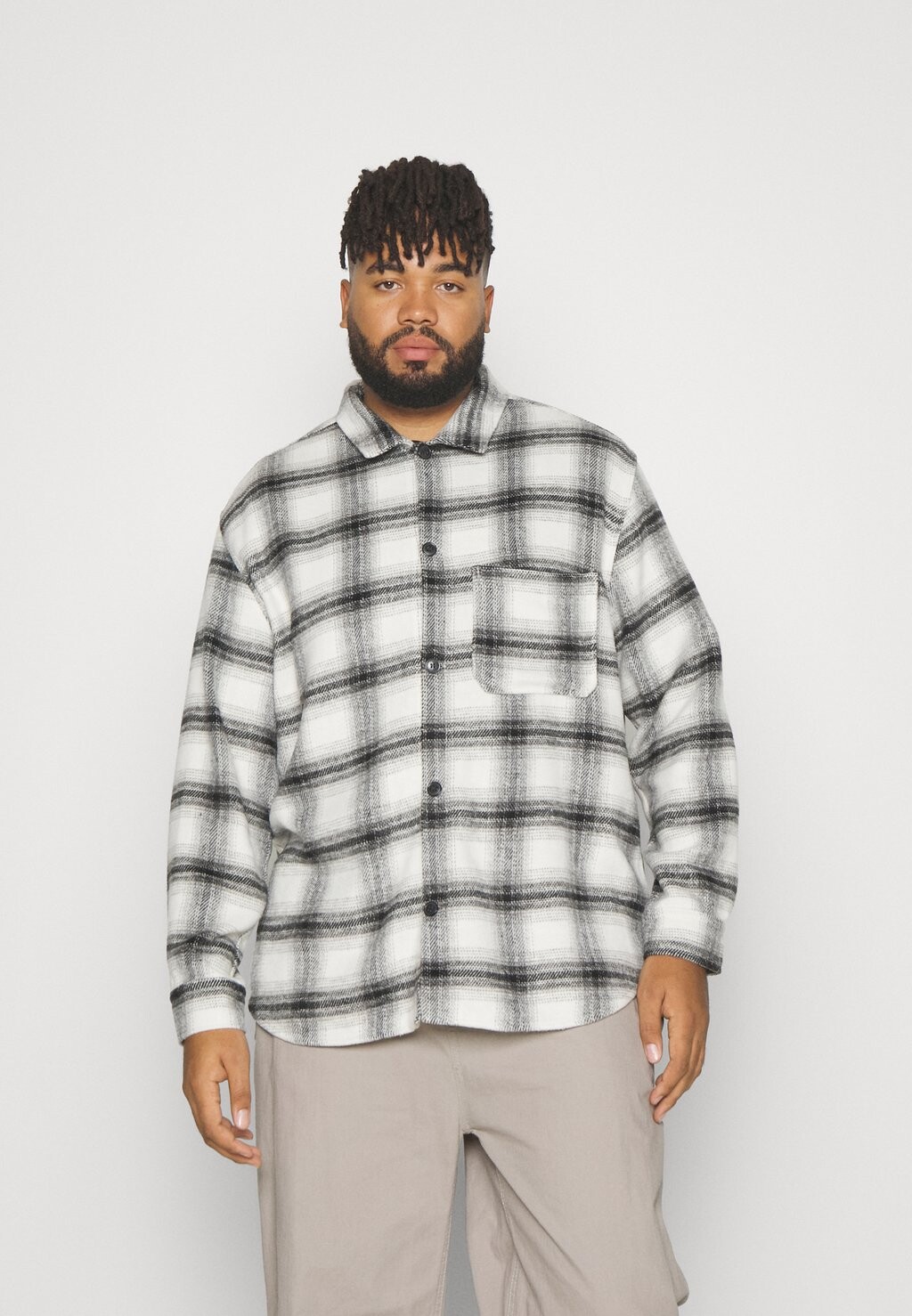 

Рубашка JORZAC CHECK Jack & Jones, цвет cloud dancer