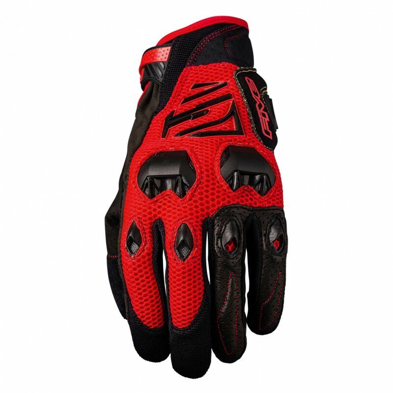 Длинные перчатки Five Gloves DH, красный