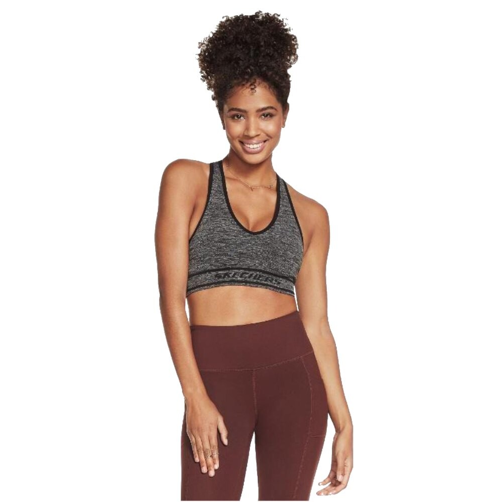 

Спортивный бюстгальтер Skechers Seamless Sports, серый