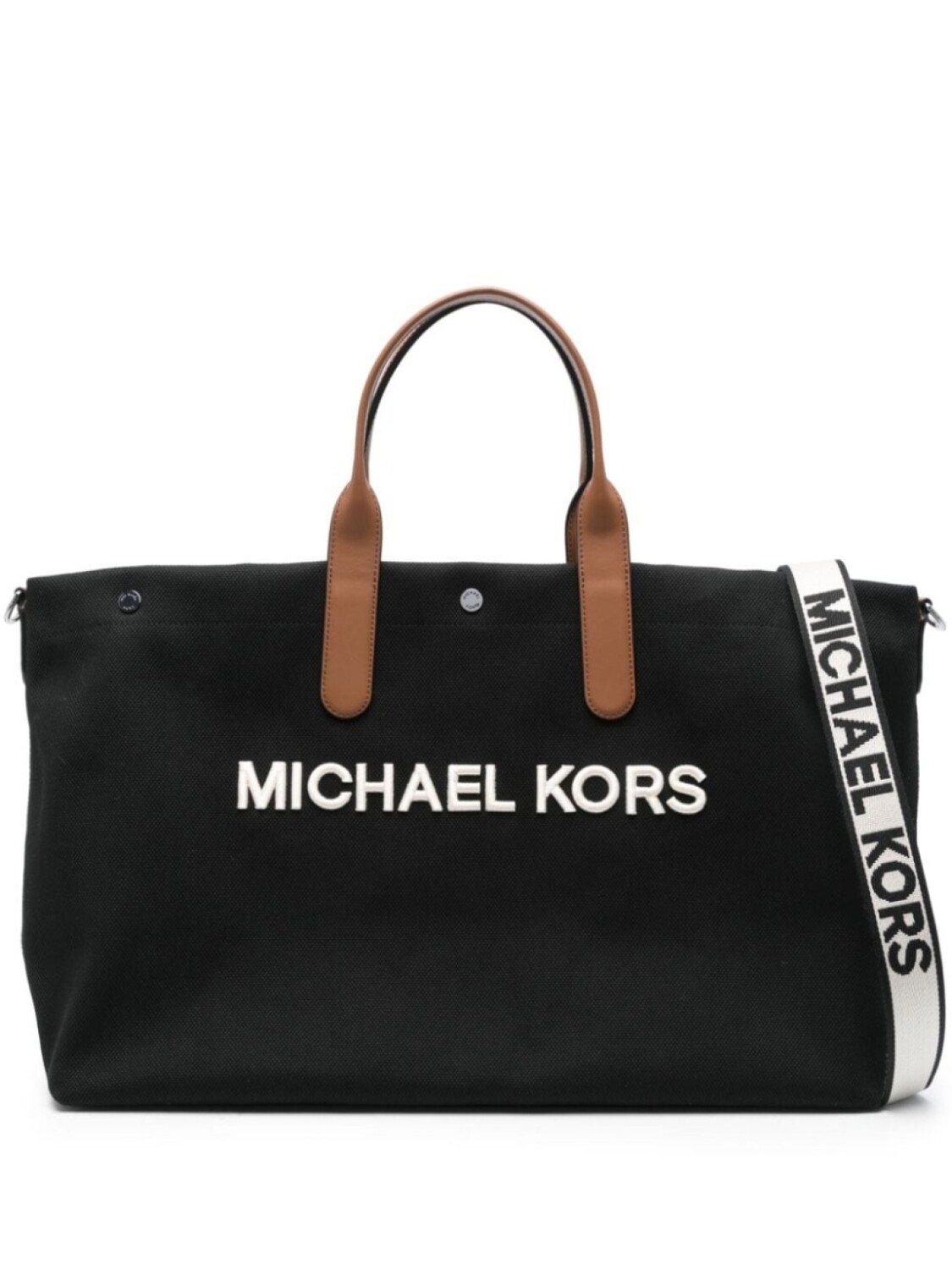 

Michael Kors объемная сумка-тоут из канваса, черный
