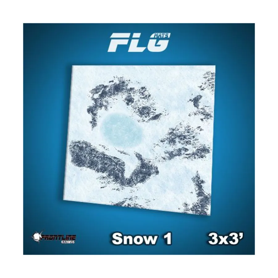 

3 х 3 фута — снег № 1, F.L.G. Mats 3' x 3'