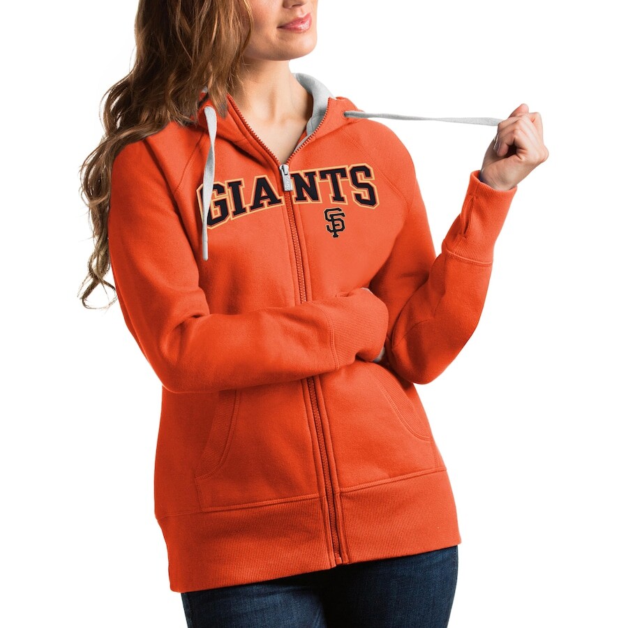 

Толстовка на молнии Antigua San Francisco Giants, оранжевый