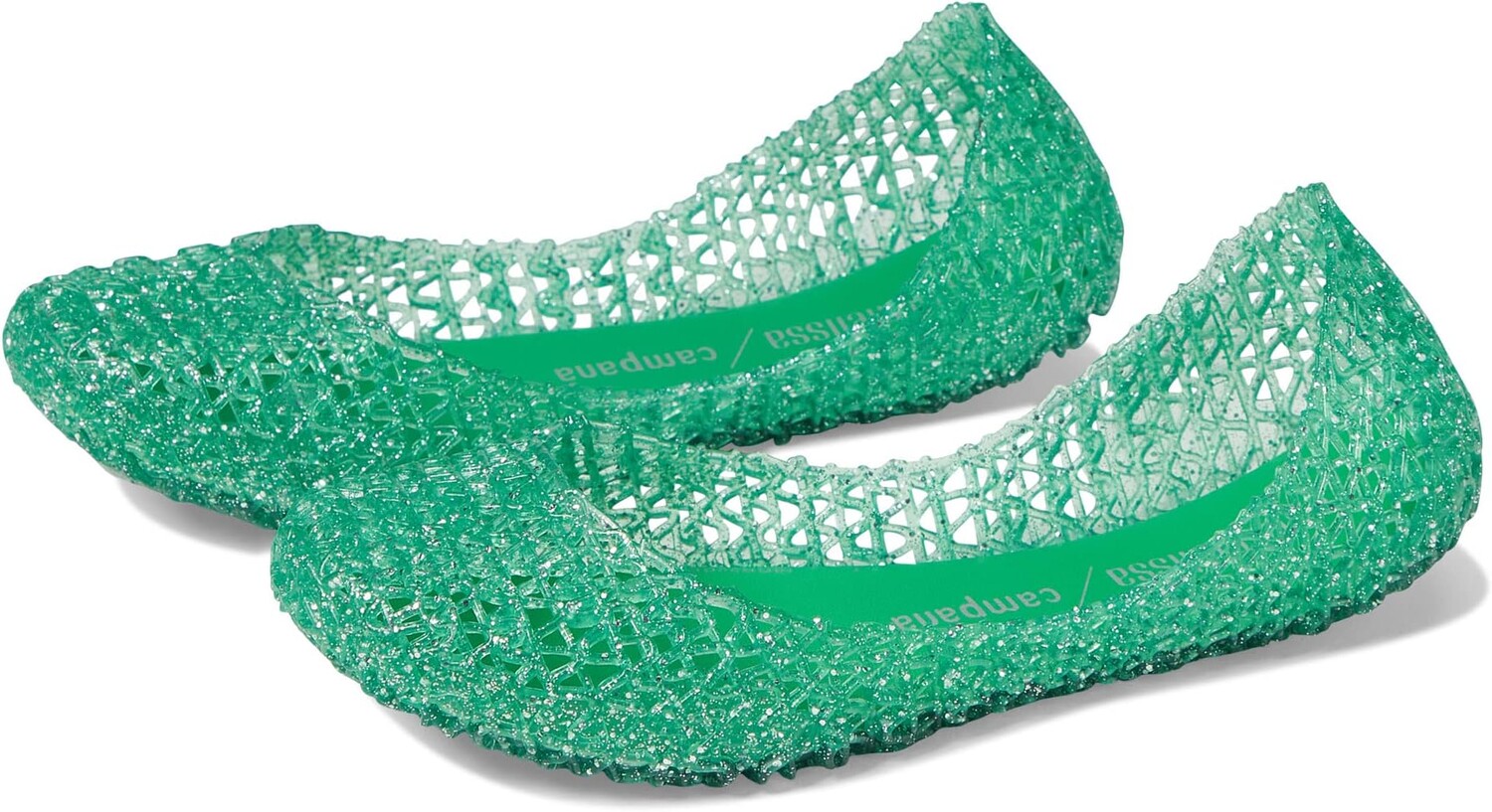 

Балетки Campana Papel Mini Melissa, зеленый
