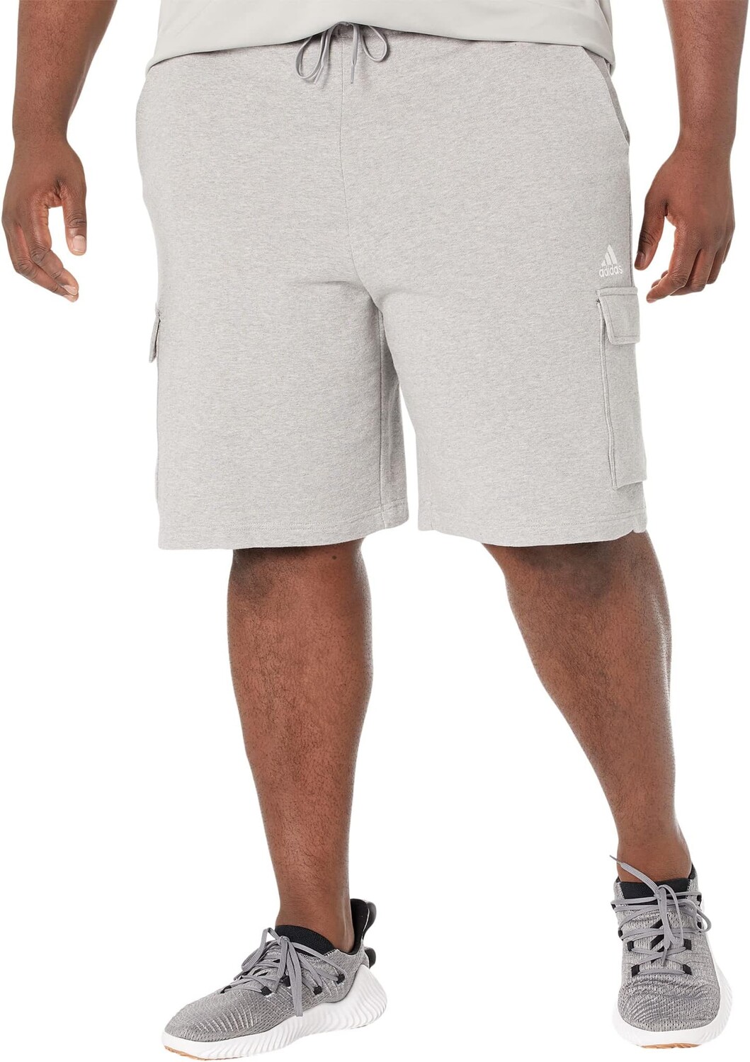 

Шорты карго из френч-терри Essentials adidas, цвет Medium Grey Heather