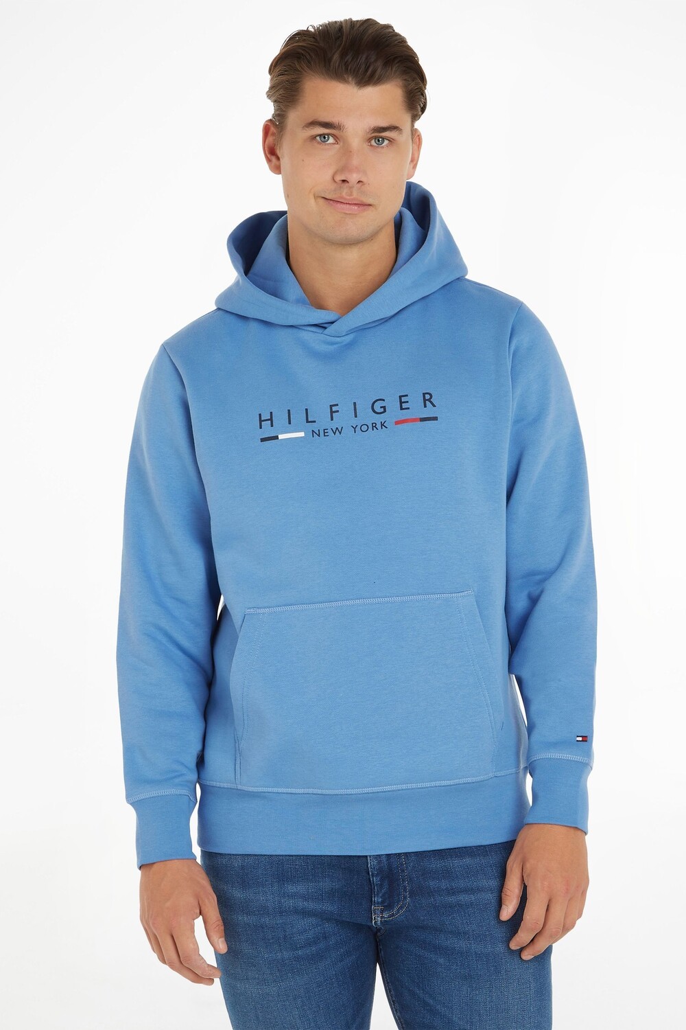 

Худи синего цвета Нью-Йорк Tommy Hilfiger, синий