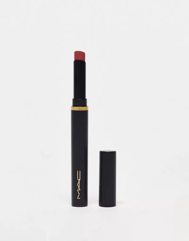 цена MAC – Powder Kiss Velvet Blur Slim Lipstick – Тонкая помада перечно-розового цвета