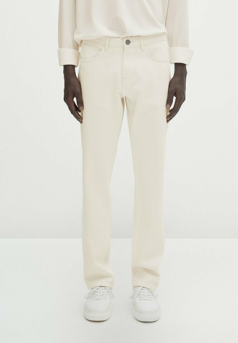 

Джинсы-сигареты Massimo Dutti, белые