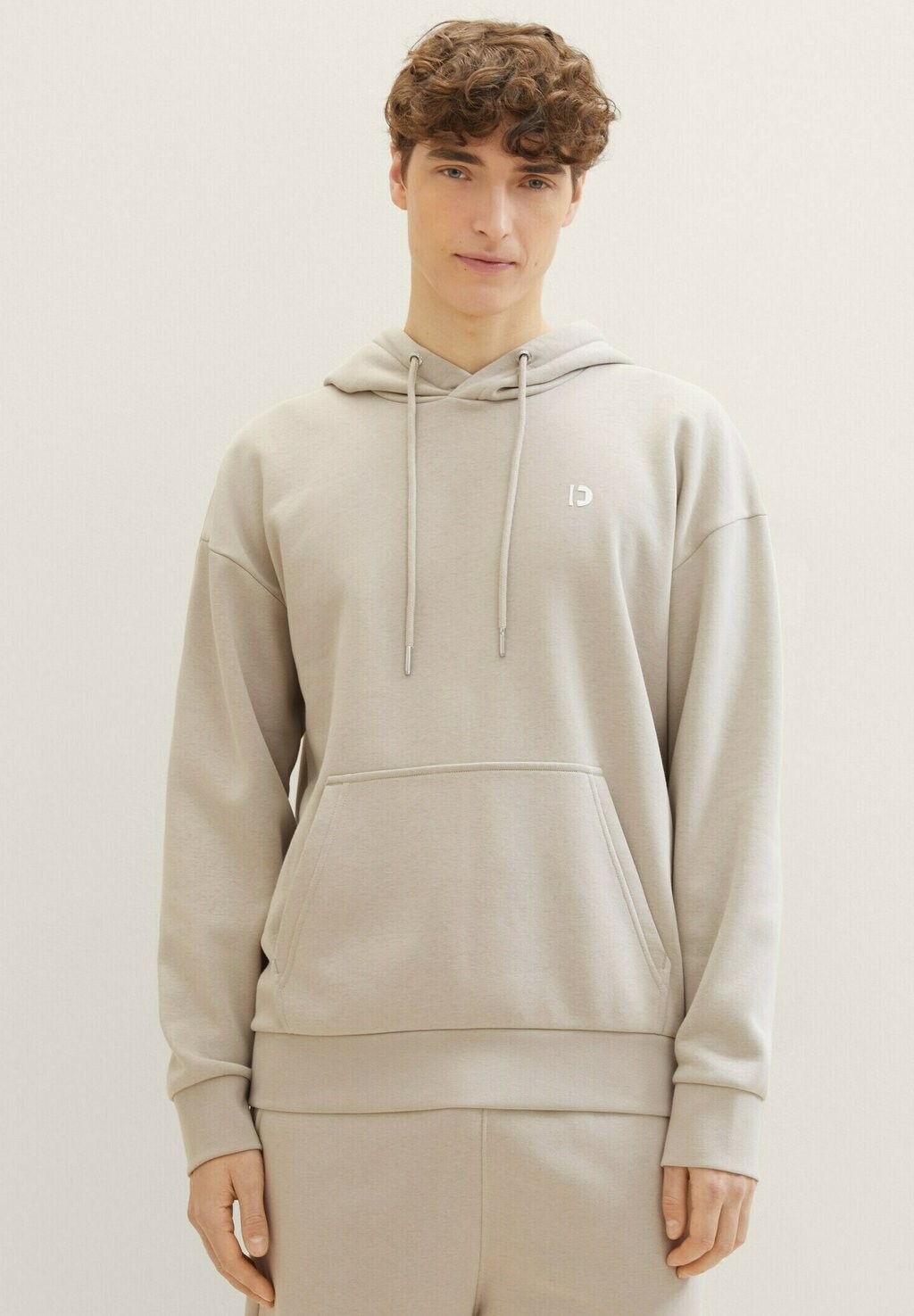 

Худи TOM TAILOR DENIM, цвет light dove grey