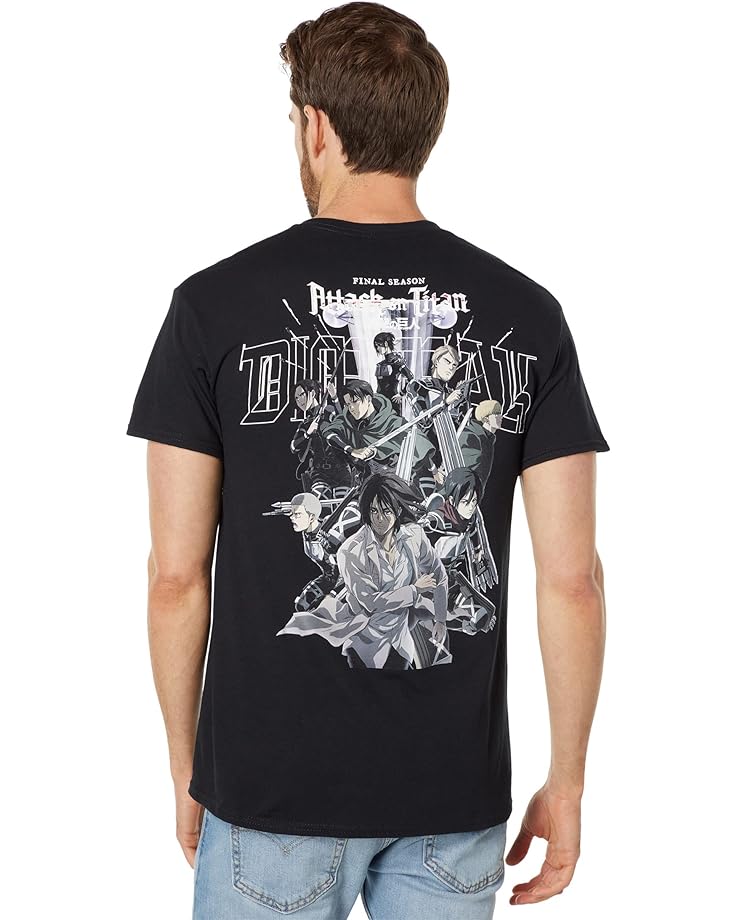 

Футболка DIM MAK Dim Mak x Attack on Titan- Attack Titan T-Shirt, черный